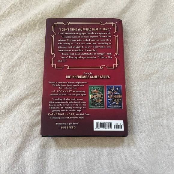 The Inheritance Games Jennifer Lynn Barnes - Picture 8 of 16